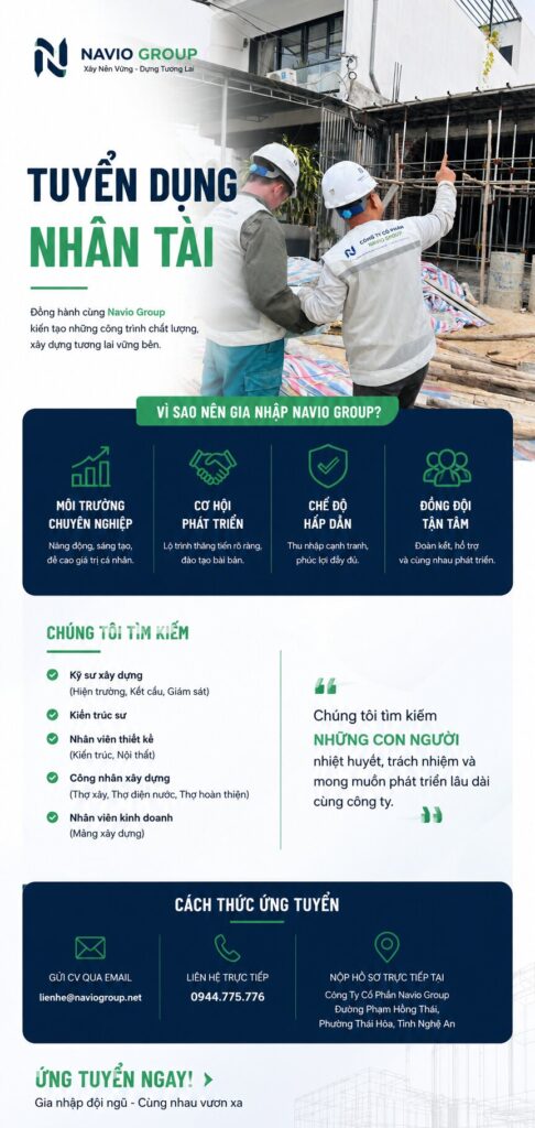 TUYỂN DỤNG – CÔNG TY CỔ PHẦN NAVIO GROUP